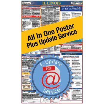 Illinois All In One Poster + 2 Year E-Update Service