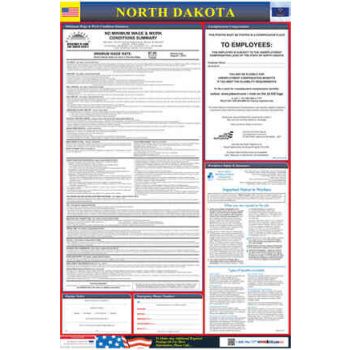 North Dakota State Labor Law Poster