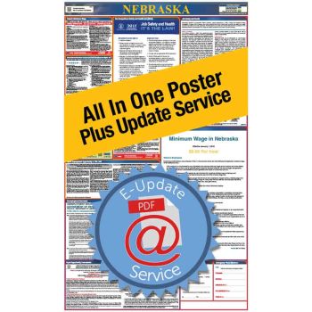 Nebraska All In One Poster + 1 Year E-Update Service