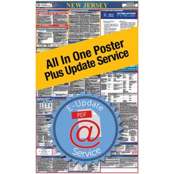 New Jersey All In One Poster + 3 Year E-Update Service