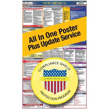 New Mexico All In One Poster + 3 Year Replacement Poster