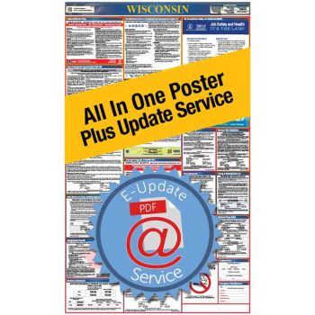 Wisconsin All In One Poster + 2 Year E-Update Service