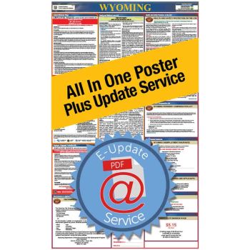 Wyoming All In One Poster + 3 Year E-Update Service