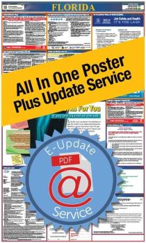 Florida All In One Poster + 1 Year E-Update Service