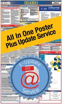 Idaho All In One Poster + 3 Year E-Update Service