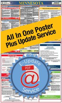Minnesota All In One Poster + 2 Year E-Update Service