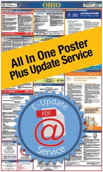 Ohio All In One Poster + 1 Year E-Update Service