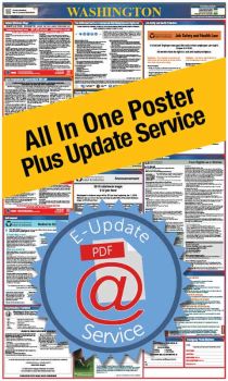 Washington All In One Poster + 2 Year E-Update Service